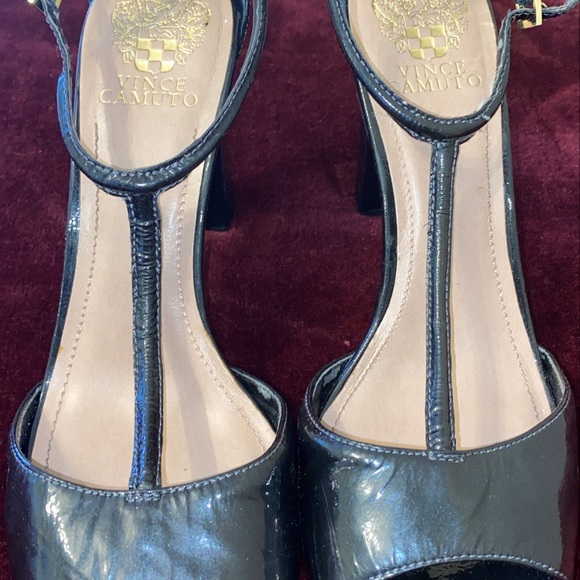 Vince Camuto Tezer T-Strap Heels (US 10) - Picture 6 of 9
